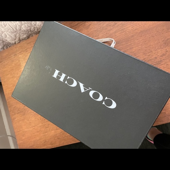 Coach Shoes | Coach Clip Leather Low Top Tennis Shoes Pink - Size 6 - Picture 11 of 12